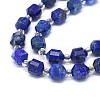 Natural Lapis Lazuli Beads Strands G-O201B-25-3