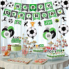 Football Paper Cake Toppers AJEW-SC0002-76-5