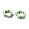 Flower Hollow Glazed Porcelain Bead Frame PORC-A034-09K-2