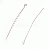 Tarnish Resistant 304 Stainless Steel Eye Pins STAS-O105-01P-0.6x55mm-2