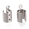 Tarnish Resistant 304 Stainless Steel Folding Crimp Ends STAS-O130-03C-2