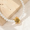 Plastic Imitation Pearl Beads Bracelets for Women BJEW-M056-12G-2