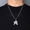 201 Stainless Steel Necklaces NJEW-Q336-01H-P-3