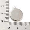 Non-Tarnish 304 Stainless Steel Pendants STAS-C082-04P-3