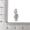 Brass Micro Pave Clear Cubic Zirconia Pendants KK-L238-23P-3