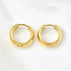 Round 304 Stainless Steel Hoop Earrings EJEW-V005-01G-02-4