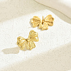 Sweet 201 Stainless Steel Bowknot Stud Earrings SK0525-2-2