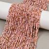 Natural Peru Pink Opal Beads Strands G-F798-A01-01B-1