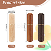 10Pcs 3 Styles Wooden Sewing Needle Holder Storage Case WOOD-GA0001-55-2