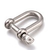 304 Stainless Steel Anchor Shackle Clasps STAS-Z017-17P-3