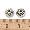 Tibetan Style Alloy Bead Caps TIBE-P003-70AS-2
