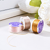 3 Rolls 3 Colors Special Coated Nylon Beading Threads for Seed Beads OCOR-PA0001-01A-4