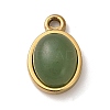 Natural Green Aventurine Pendants STAS-R009-04G-01-1