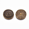 Tibetan Style Links/Connectors TIBEP-EA300YKG-AB-LF-1