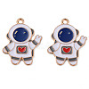 Alloy Enamel Pendants PALLOY-N160-89-2