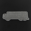Lorry/Truck ABC Plastic Pegboards used for 5x5mm DIY Fuse Beads DIY-Q009-48-2