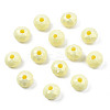 Spray Painted Acrylic Beads MACR-S280-03E-1