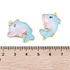 Translucent Resin Pendants KK-G482-11G-3