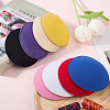 8Pcs 8 Colors EVA Fascinator Hat Base for Millinery AJEW-GF0010-93-3