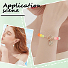 Rubberized Style Imitated Silicone Acrylic Beads MACR-PA0001-06A-03-4