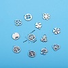 12Pcs 12 Style 304 Stainless Steel Charms STAS-SZ0001-48-2