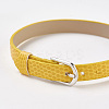 PU Leather Watch Band Strap LS-BJEW-E350-11N-2
