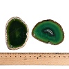 Dyed & Heated Natural Agate Slice Big Pendants GG-CBAAF67-02F-3