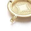 Handmade Brass Locket Pendants KK-P179-F02-3