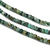 Natural African Turquoise(Jasper) Beads Strands G-A02-02-3