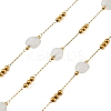 Handmade 316 Stainless Steel Nuggets Link Chains CHS-G051-01G-05-1