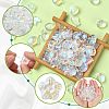100Pcs 10 Styles Transparent Glass Beads GLAA-CJ0001-93-3