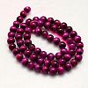 Natural Tiger Eye Beads Strands X-G-G448-8mm-17AB+-2