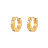 304 Stainless Steel Hoop Earrings FM1082-1
