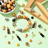 DIY Leopard Print Beadable Pen Beads Kits DIY-CJ0002-65-6