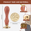 Wax Seal Stamp Set AJEW-WH0208-1214-2