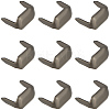180Pcs Rectangle Brass Belt Loop Fastener KK-CY0001-12B-7