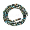 Natural HuBei Turquoise Beads Strands G-B175-A13-2x4mm-3