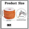 19M Braided Imitation Leather Cords LC-CL0001-02C-2