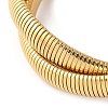 304 Stainless Steel Stretch Bracelets BJEW-A031-01I-G-2