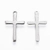 Non-Tarnish 201 Stainless Steel Tiny Cross Charms LS-X-STAS-L197-36P-2