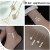 5Pcs 201 Stainless Steel Pendants STAS-DC0009-52-6