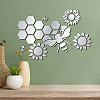 2Pcs Mirror Wall Stickers DIY-CN0001-96-9