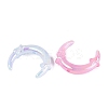 UV Plating Transparent Acrylic Beads OACR-Q204-04-2