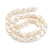 Natural Keshi Pearl Cultured Freshwater Pearl Beads Strands PEAR-P062-25B-X-3