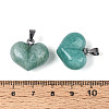 Natural Amazonite Chunky Pendants G-T143-19G-3