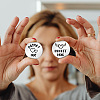 Heart Double-Sided Engraved Stainless Steel Commemorative Decision Maker Coin Set AJEW-GL0002-01C-5