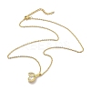 304 Stainless Steel Pendant Necklaces NJEW-U002-20G-01-2