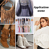 1Pc Suede Fabric Tassels Ribbon OCOR-GF0005-60B-04-5