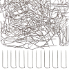 150Pcs U-Shape Steel Fork Pins for Quilting FIND-SC0011-13-1