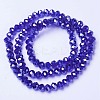 Electroplate Glass Beads Strands EGLA-A044-T1mm-A06-2